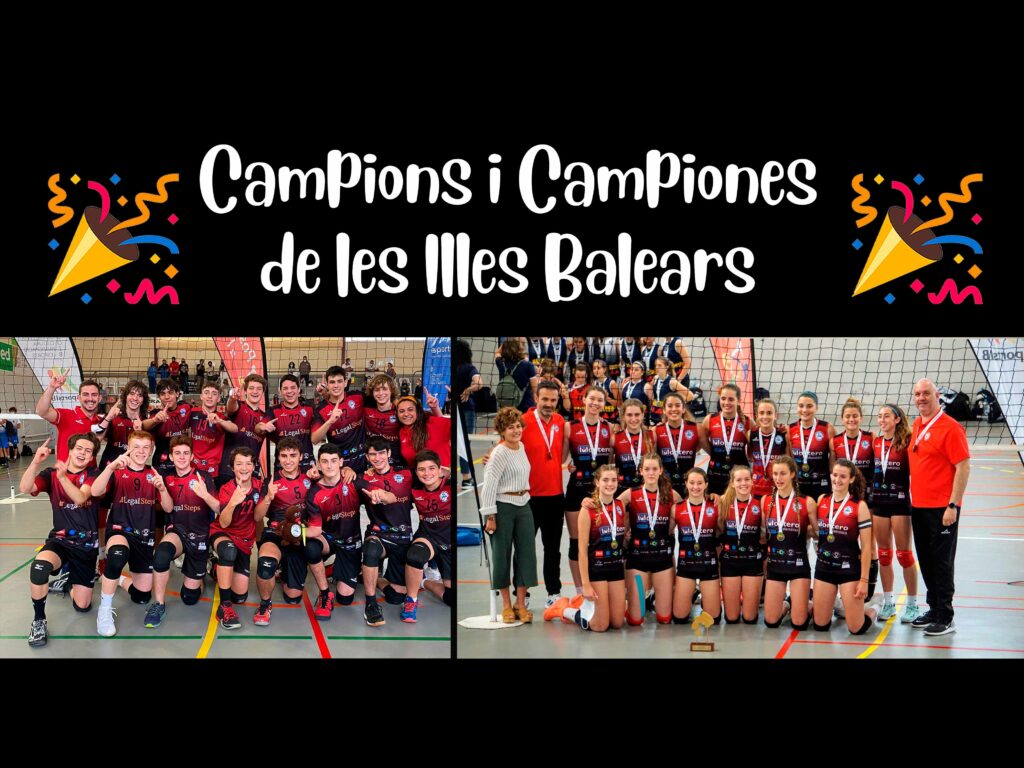 CAMPIONS I CAMPIONES DE BALEARS!